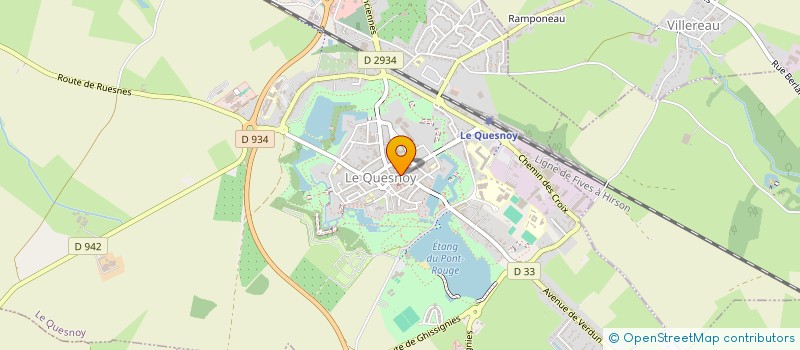 localisation de l'entreprise MADAME SANDRINE ROBERT à LE QUESNOY