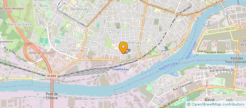 localisation de l'entreprise MADAME SANDRINE ROBIN  NANTES