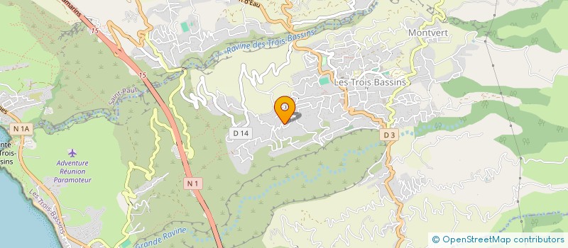 localisation de l'entreprise MADAME SANDRINE ROCHET  LES TROIS-BASSINS