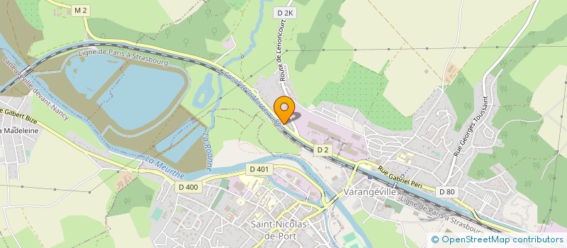 localisation de l'entreprise MADAME SANDRINE ROMETTE  VARANGEVILLE