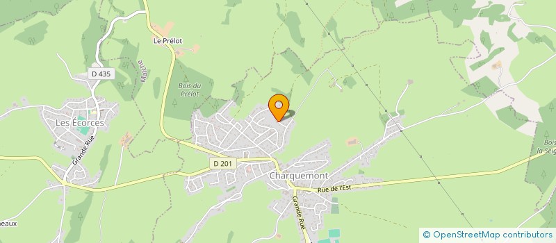 localisation de l'entreprise MADAME SANDRINE RONDOT  CHARQUEMONT