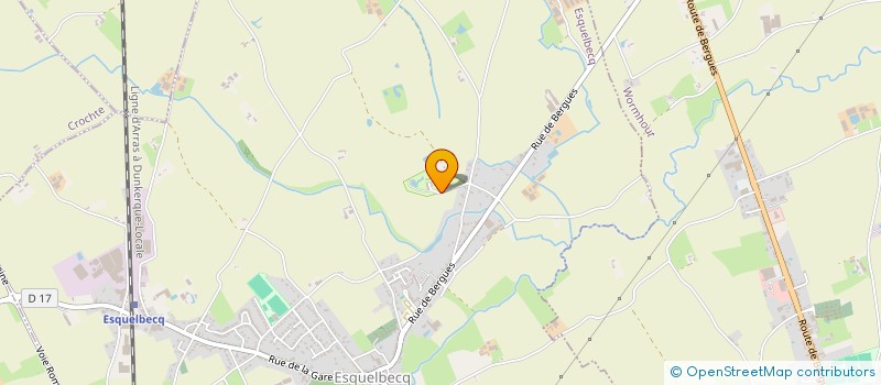 localisation de l'entreprise MADAME SANDRINE RONTANI  ESQUELBECQ