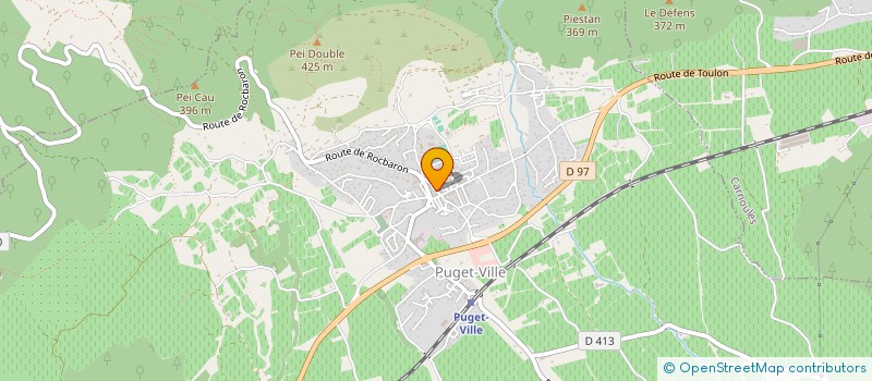 localisation de l'entreprise MADAME SANDRINE ROSE  CARNOULES