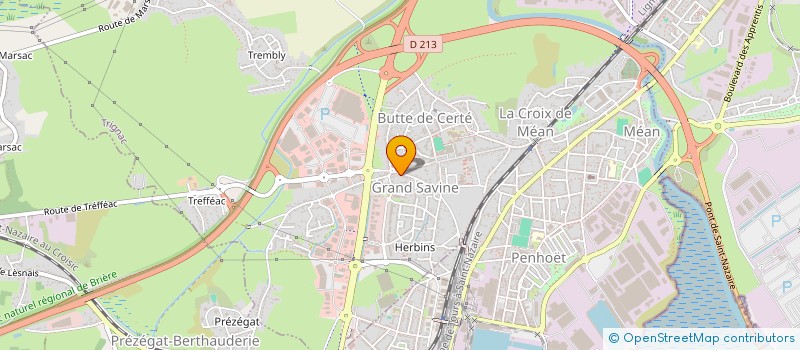 localisation de l'entreprise MADAME SANDRINE ROUILLARD  TRIGNAC