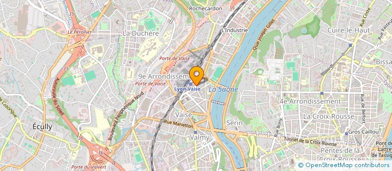 localisation de l'entreprise MADAME SANDRINE ROURY  LYON