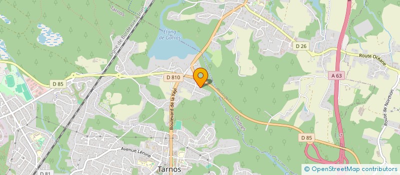 localisation de l'entreprise MADAME SANDRINE ROUSSEAU  TARNOS