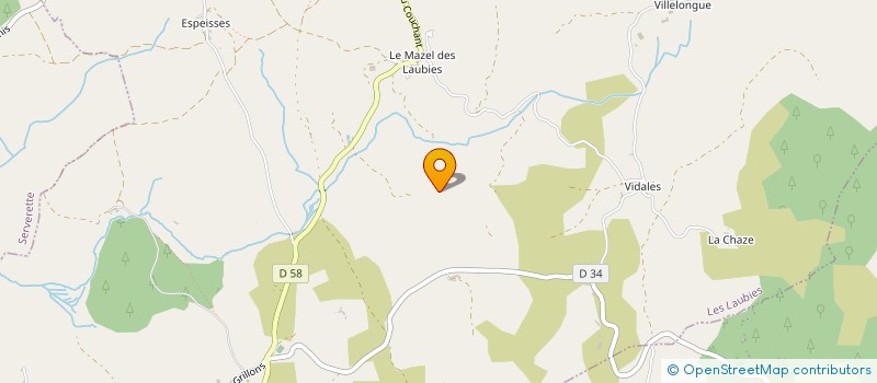 localisation de l'entreprise MADAME SANDRINE ROUSSET  FONTANS