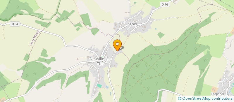 localisation de l'entreprise MADAME SANDRINE ROUSSIA  NEUVILLE-LES-THIS