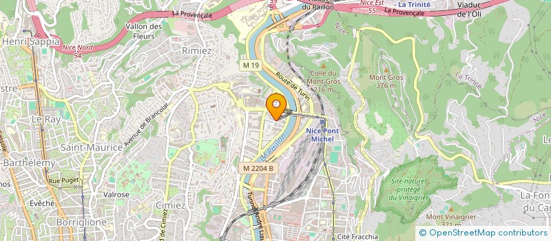 localisation de l'entreprise MADAME SANDRINE ROYER  NICE