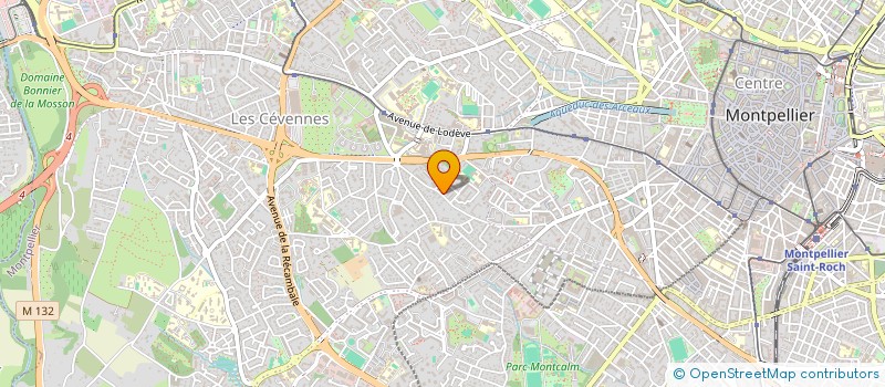 localisation de l'entreprise MADAME SANDRINE ROZIER à MONTPELLIER