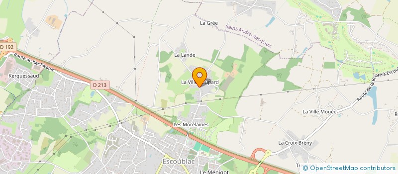 localisation de l'entreprise MADAME SANDRINE RUDZIK à LA BAULE-ESCOUBLAC