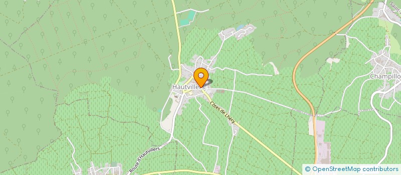 localisation de l'entreprise MADAME SANDRINE RUESZ  HAUTVILLERS