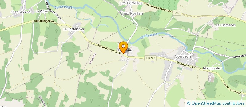 localisation de l'entreprise MADAME SANDRINE RUIZ  VOUTHON