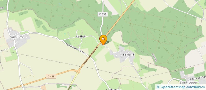 localisation de l'entreprise MADAME SANDRINE RYBICKI  VALAILLES