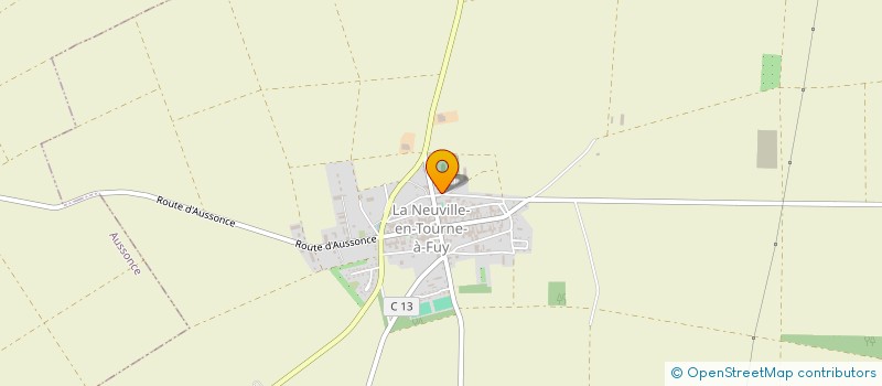 localisation de l'entreprise MADAME SANDRINE SAINT-CYR  LA NEUVILLE-EN-TOURNE-A-FUY