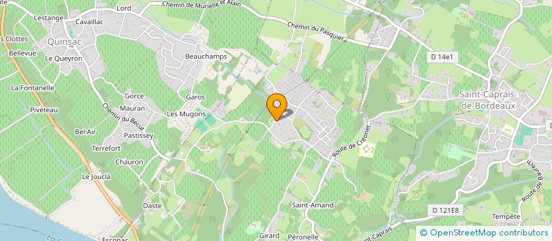 localisation de l'entreprise MADAME SANDRINE SALIER à CAMBES