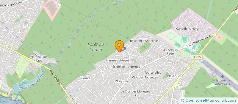 localisation de l'entreprise MADAME SANDRINE SALLES à ANDERNOS-LES-BAINS