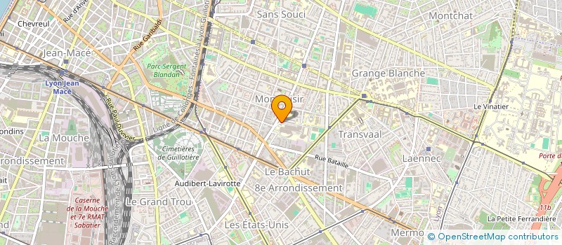 localisation de l'entreprise MADAME SANDRINE SANCHEZ  LYON