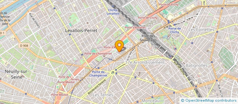 localisation de l'entreprise MADAME SANDRINE SAULNIER  PARIS