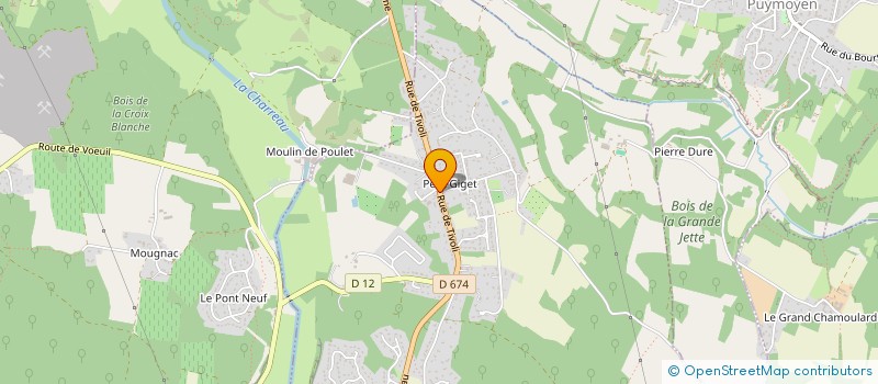 localisation de l'entreprise MADAME SANDRINE SAULNIER à VŒUIL-ET-GIGET