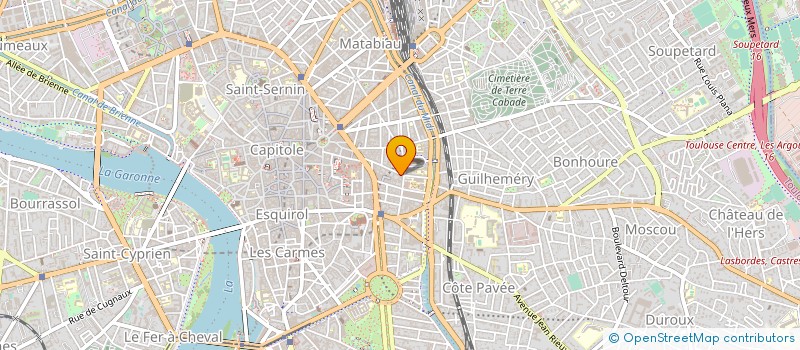 localisation de l'entreprise MADAME SANDRINE SAUX à TOULOUSE