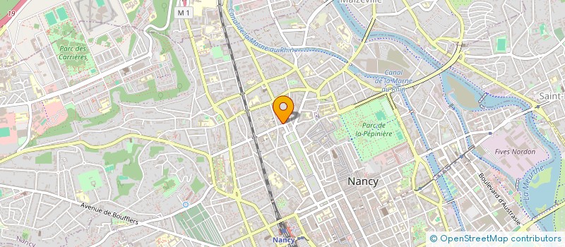 localisation de l'entreprise MADAME SANDRINE SAYONS  NANCY