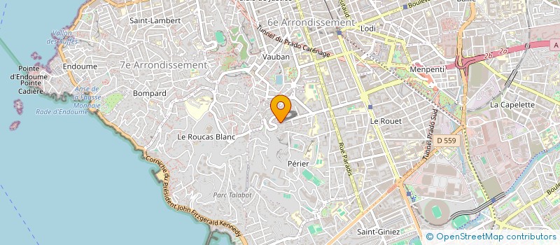 localisation de l'entreprise MADAME SANDRINE SAYOUR à MARSEILLE