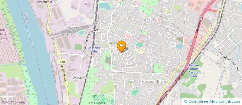 localisation de l'entreprise MADAME SANDRINE SCARPITTA  BASSENS