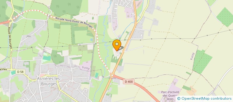 localisation de l'entreprise MADAME SANDRINE SCHARTIER  FUSSY