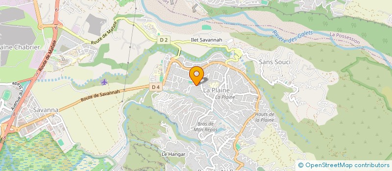 localisation de l'entreprise MADAME SANDRINE SCHERRIER  SAINT-PAUL