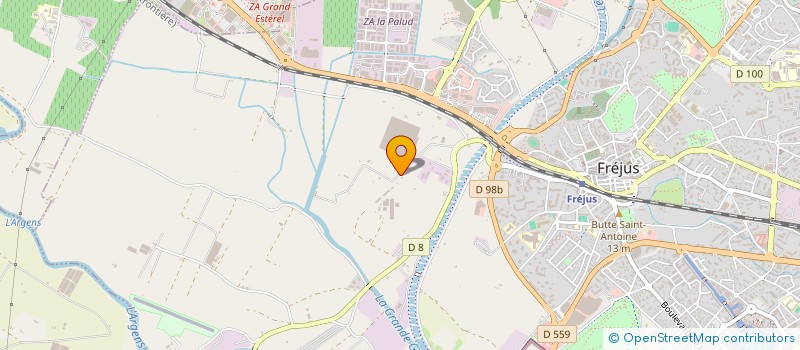 localisation de l'entreprise MADAME SANDRINE SCHOHN à FREJUS