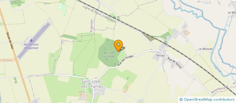 localisation de l'entreprise MADAME SANDRINE SCHOUTTETEN  LA BELLIERE