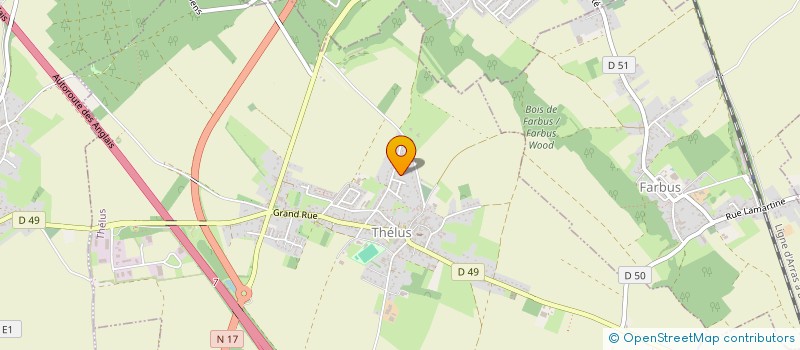 localisation de l'entreprise MADAME SANDRINE SCHROETTER  BAILLEUL-SIR-BERTHOULT