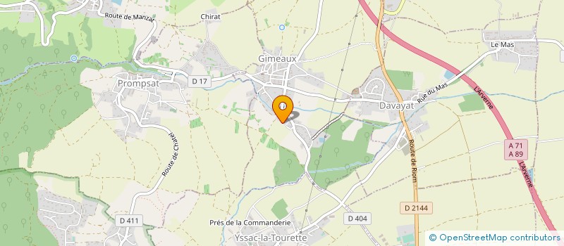 localisation de l'entreprise MADAME SANDRINE SCHUWER  MARSAT