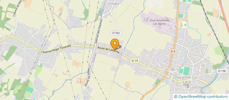 localisation de l'entreprise MADAME SANDRINE SCIE  VILLATE