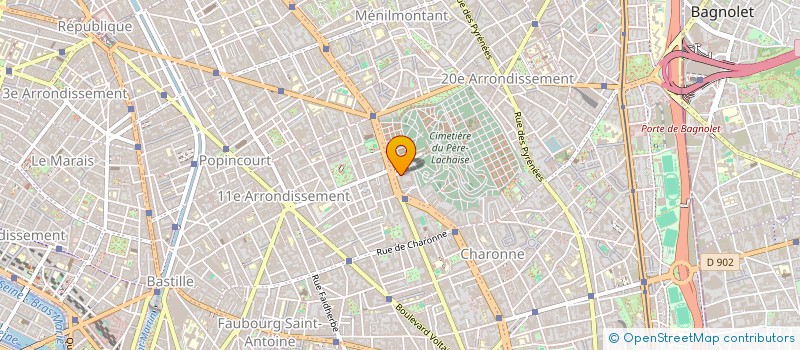 localisation de l'entreprise MADAME SANDRINE SEGOR  PARIS