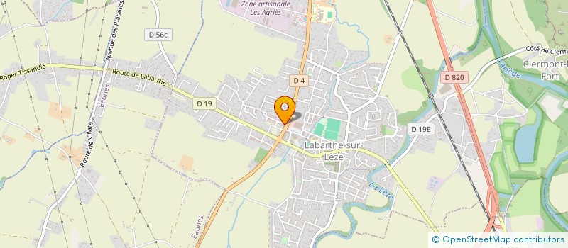 localisation de l'entreprise MADAME SANDRINE SEGUIN à LABARTHE-SUR-LEZE