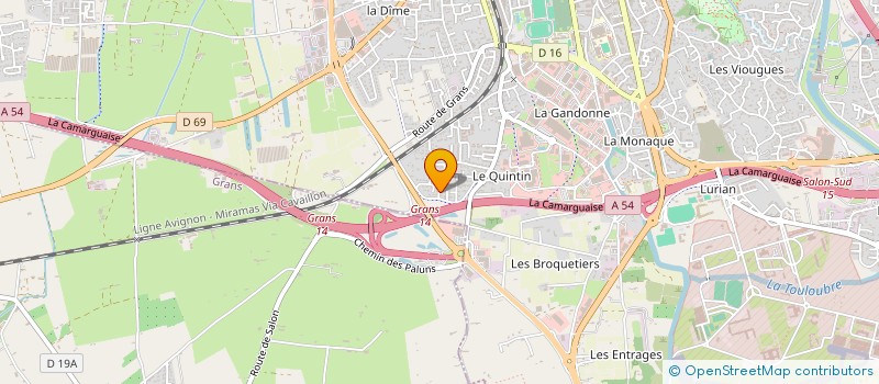 localisation de l'entreprise MADAME SANDRINE SEIGNOL  SALON-DE-PROVENCE