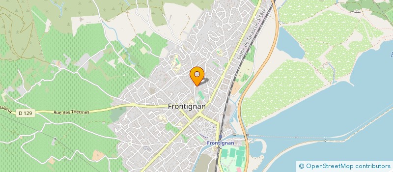localisation de l'entreprise MADAME SANDRINE SEON à FRONTIGNAN