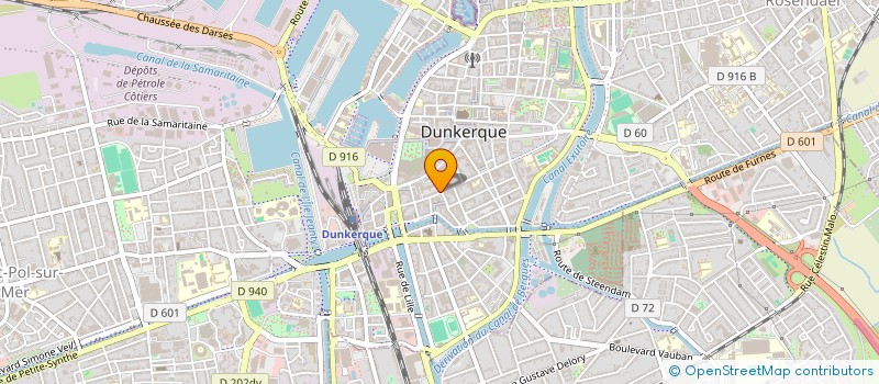localisation de l'entreprise MADAME SANDRINE SERGHERAERT à DUNKERQUE
