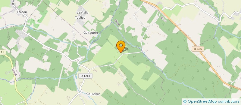 localisation de l'entreprise MADAME SANDRINE SERIER  SAUVIAC