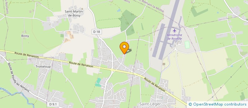 localisation de l'entreprise MADAME SANDRINE SERIEYS  POUILLY-LES-NONAINS