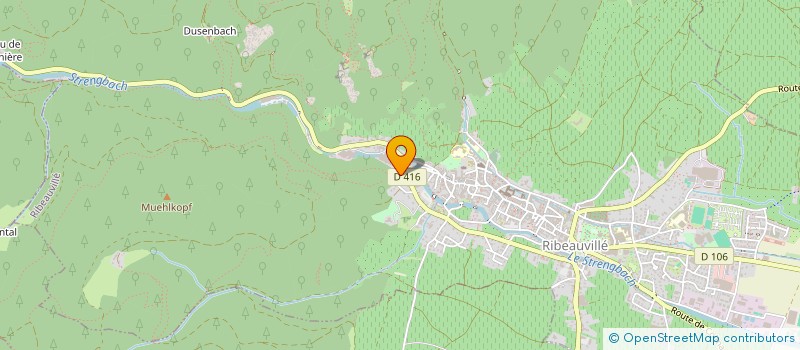 localisation de l'entreprise MADAME SANDRINE SERIS  RIBEAUVILLE