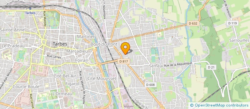 localisation de l'entreprise MADAME SANDRINE SERROT-GRACIE  SEMEAC