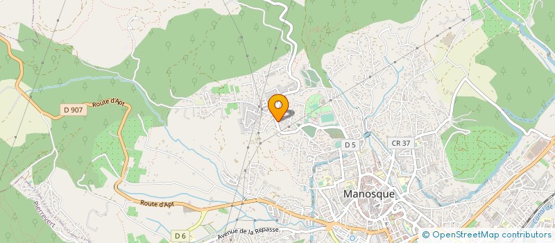 localisation de l'entreprise MADAME SANDRINE SIBORA à MANOSQUE