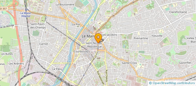 localisation de l'entreprise MADAME SANDRINE SIERRA FORTUNNY à LE MANS