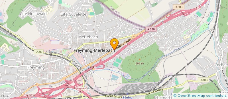 localisation de l'entreprise MADAME SANDRINE SIKORA  CAPPEL