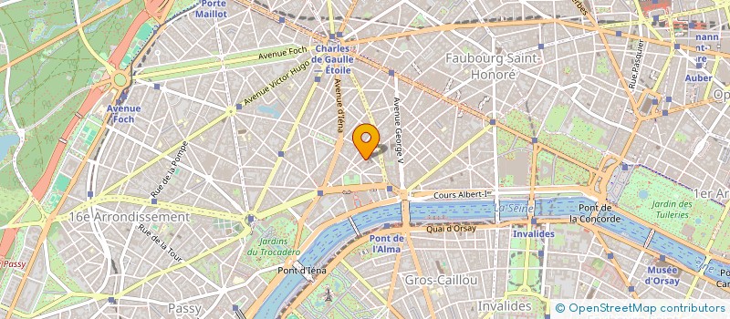 localisation de l'entreprise MADAME SANDRINE SIMONIN  COURBEVOIE
