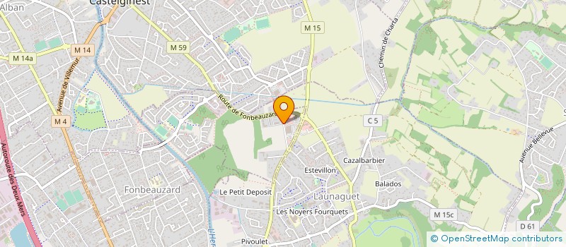 localisation de l'entreprise MADAME SANDRINE SINATORE à FONBEAUZARD