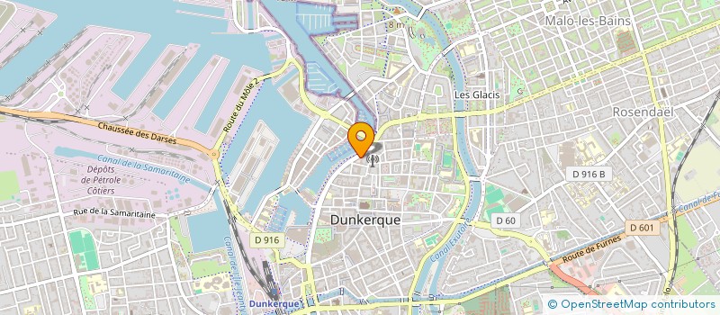 localisation de l'entreprise MADAME SANDRINE SIRERE à DUNKERQUE